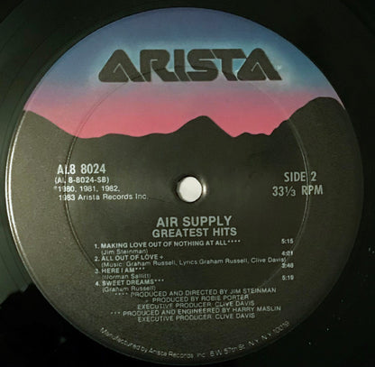 Air Supply - Greatest Hits - LP 5