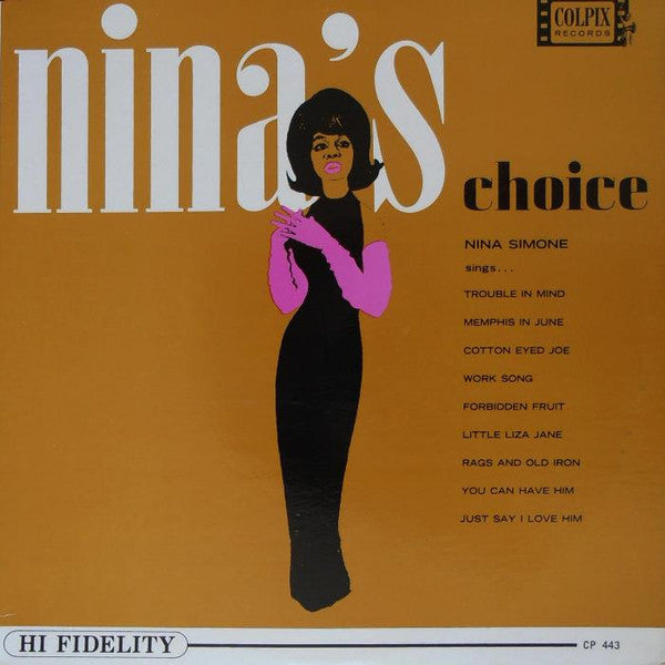 Nina Simone - Nina's Choice - VINTAGE vinyl record for sale