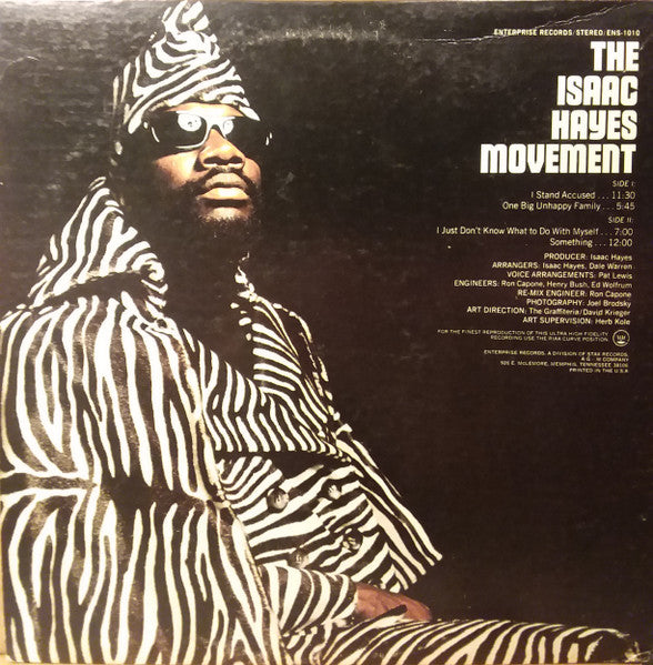 Isaac Hayes - The Isaac Hayes Movement - LP 2