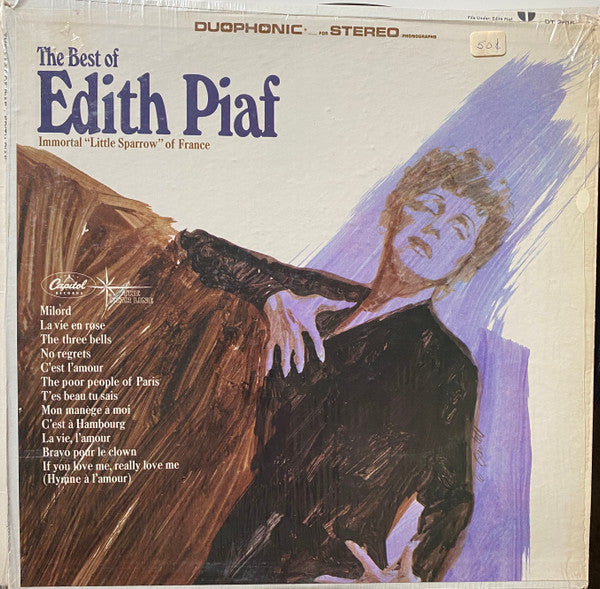 Edith Piaf - The Best of Edith Piaf - LP