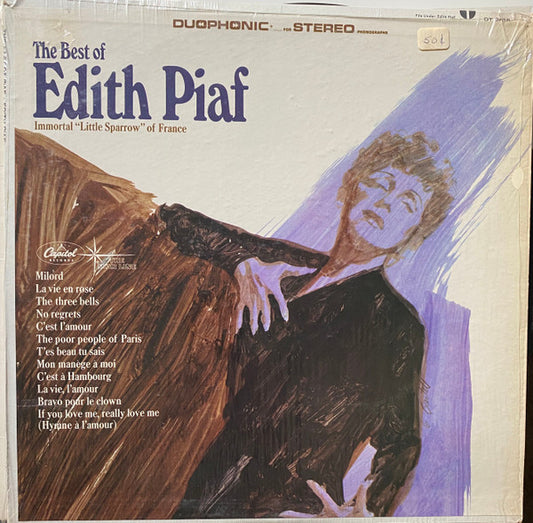 Edith Piaf - The Best of Edith Piaf - LP