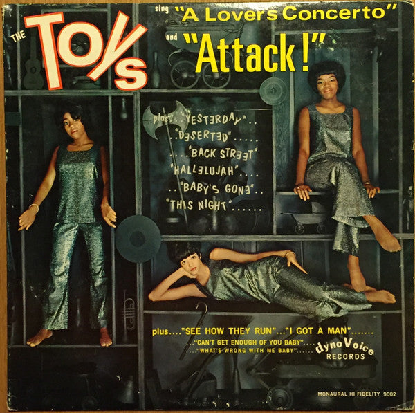 The Toys - The Toys Sing "A Lover's Concerto" And "Attack" - LP