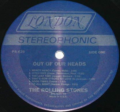 The Rolling Stones - Out Of Our Heads - LP 4
