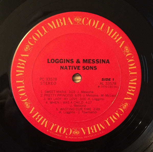 Loggins & Messina - Native Sons - LP 4