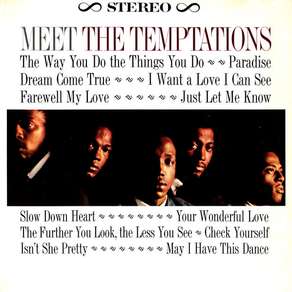 The Temptations - Meet The Temptations - LP
