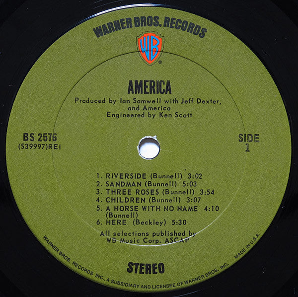 America - America - LP 3