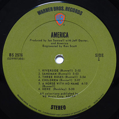 America - America - LP 3