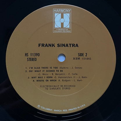 Frank Sinatra - Frank Sinatra - LP 4