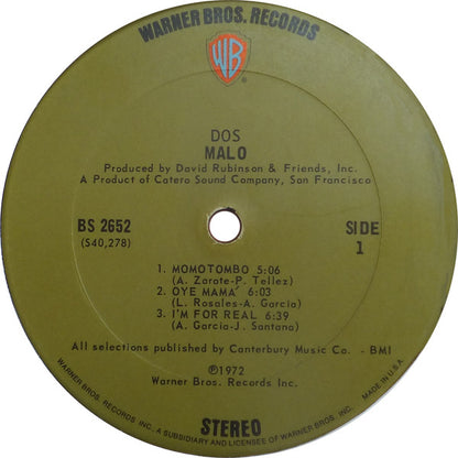 Malo - Dos - LP 4