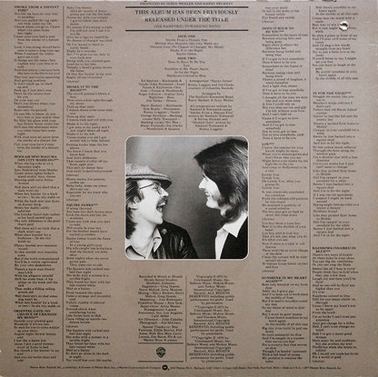 Sanford And Townsend - Smoke From A Distant Fire - LP 2