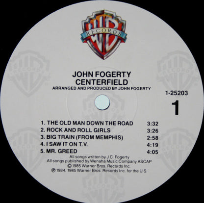 John Fogerty - Centerfield - LP 3
