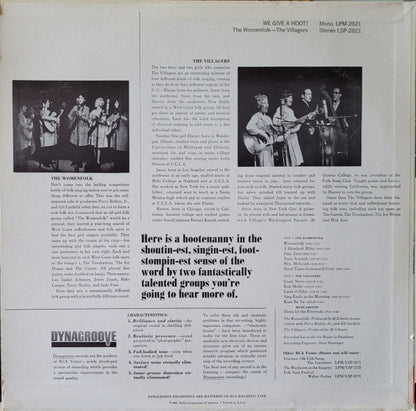 The Womenfolk, The Villagers - We Give A Hoot! - LP 2