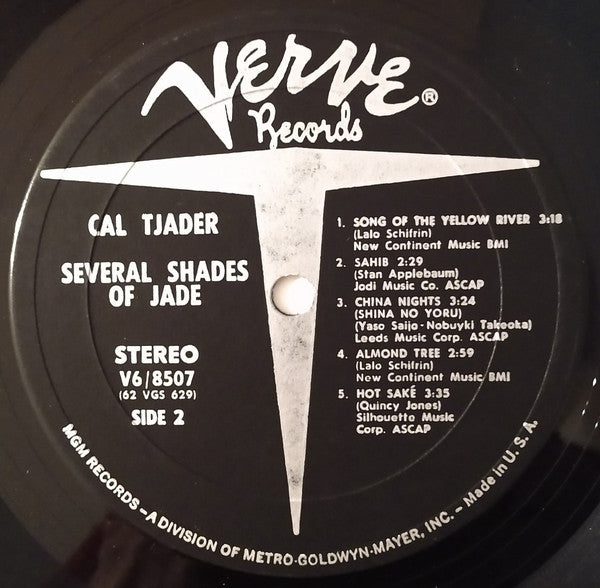 Cal Tjader - Several Shades Of Jade - LP 5