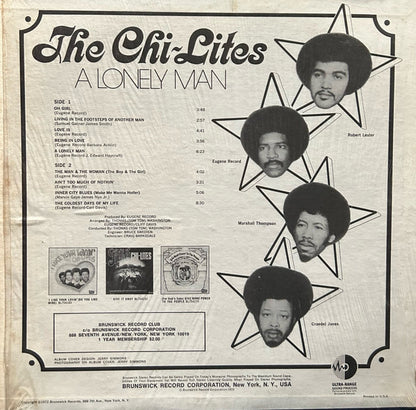 The Chi-Lites - A Lonely Man - LP 2