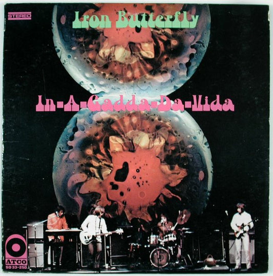 Iron Butterfly - In A Gadda Da Vida - VINTAGE vinyl record for sale