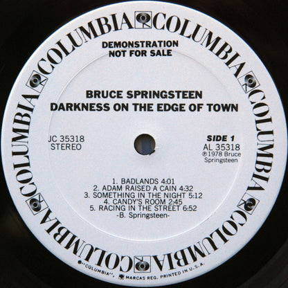 Bruce Springsteen - Darkness On The Edge Of Town - LP 3