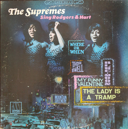 The Supremes - The Supremes Sing Rodgers & Hart - LP