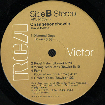 David Bowie - ChangesOneBowie - LP 4