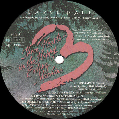 Daryl Hall - Three Hearts In The Happy Ending Machine - Vinyl, LP, Album, Stereo 3