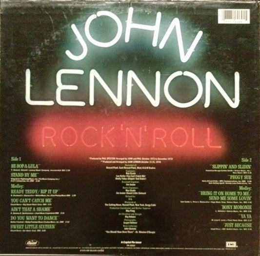 John Lennon - Rock 'N' Roll - LP 2