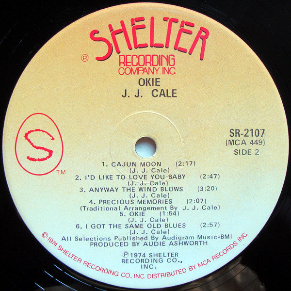 J.J. Cale - Okie - LP 4
