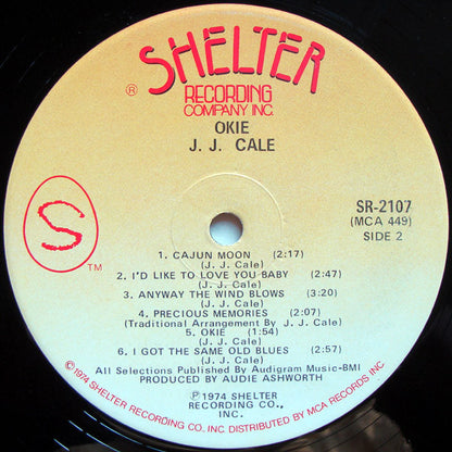 J.J. Cale - Okie - LP 4