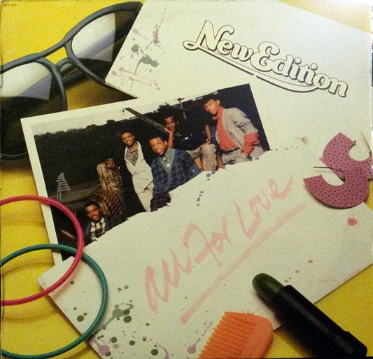 New Edition - All For Love - LP