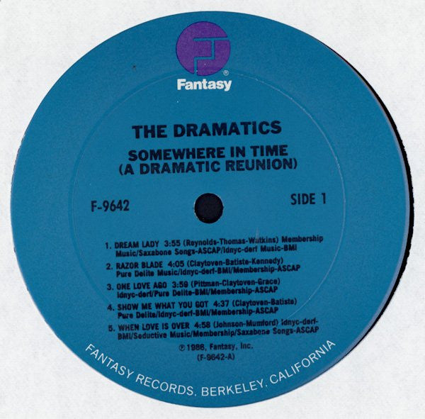 The Dramatics - Somewhere In Time (A Dramatic Reunion) - LP 3