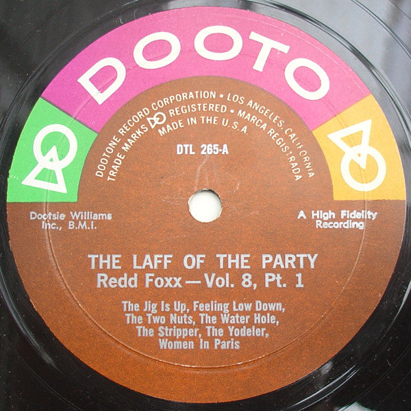 Redd Foxx - Laff Of The Party Volume 8 - Vinyl, LP, Album 3