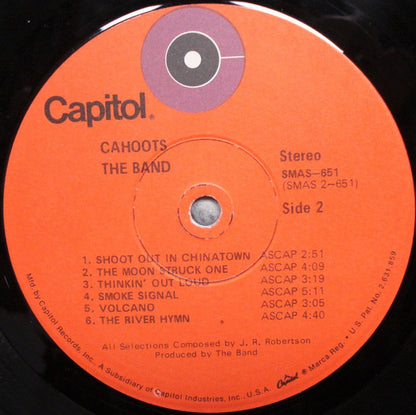 The Band - Cahoots - Vinyl, LP, Album, Stereo 5