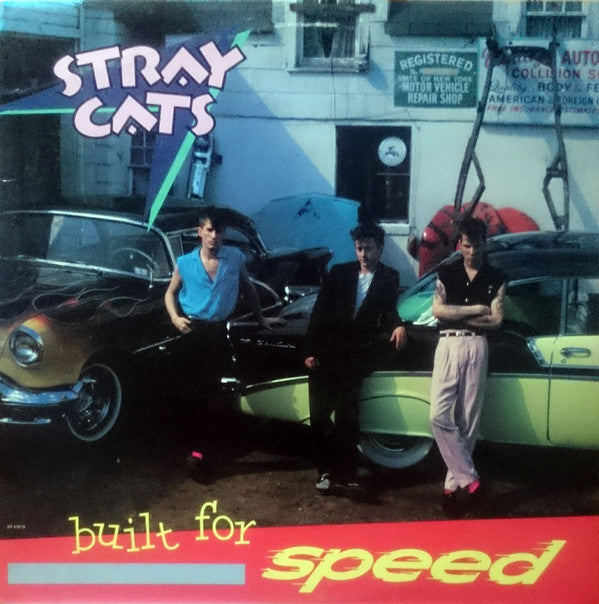 Stray Cats - Built For Speed - VINTAGE vinyl record for sale