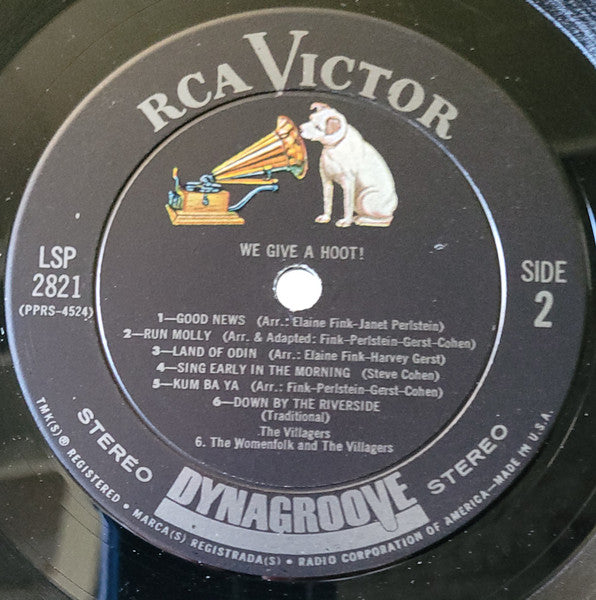 The Womenfolk, The Villagers - We Give A Hoot! - LP 4