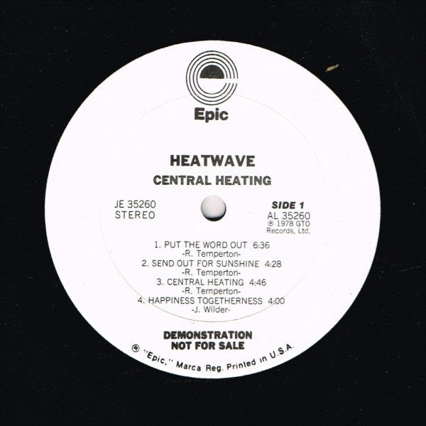 Heatwave - Central Heating - LP 3