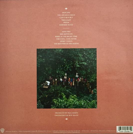 Paul Simon - The Rhythm Of The Saints - LP 2