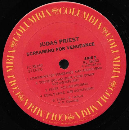 Judas Priest - Screaming For Vengeance - LP 4