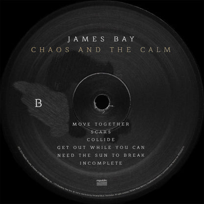James Bay - Chaos And The Calm - LP 3