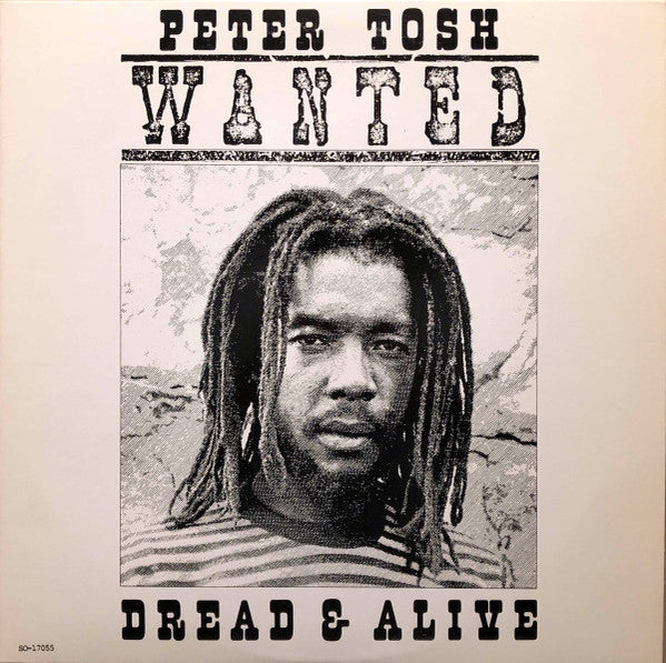 Peter Tosh - Wanted Dread and Alive - VINTAGE vinyl record for sale