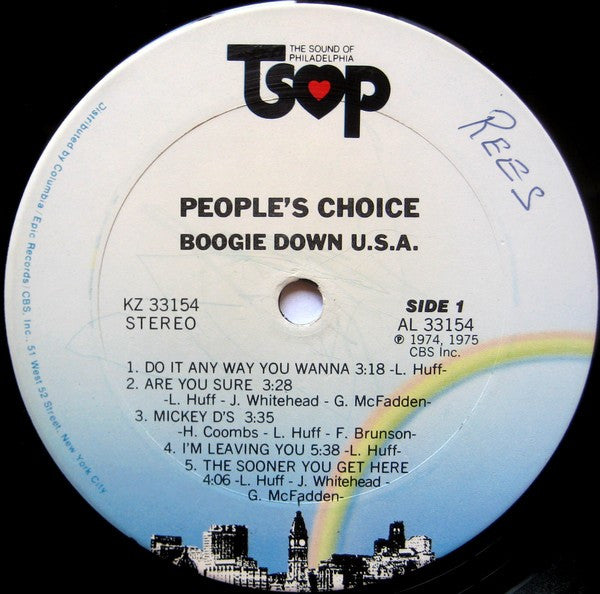 People's Choice - Boogie Down U.S.A. - LP 3