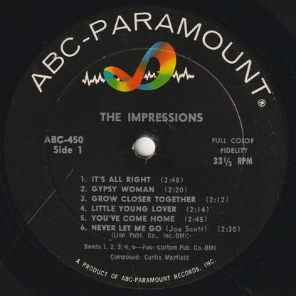 The Impressions - The Impressions - LP 3