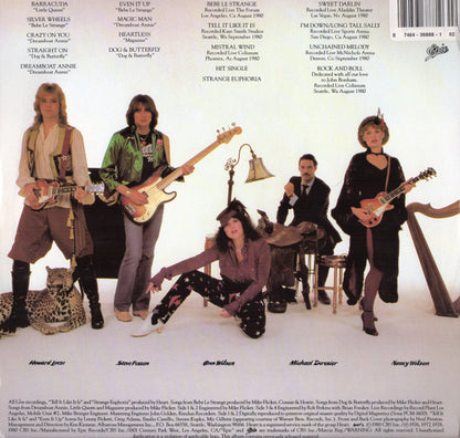 Heart - Greatest Hits / Live - Vinyl, LP, Compilation, Reissue, Stereo 2