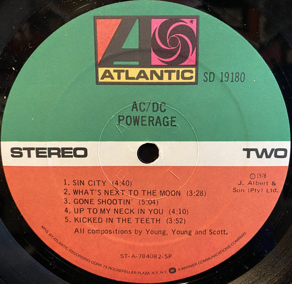 AC/DC - Powerage - LP 4