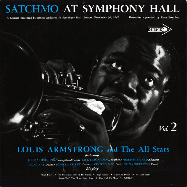 Louis Armstrong And The All Stars - Satchmo At Symphony Hall Vol.2 - LP
