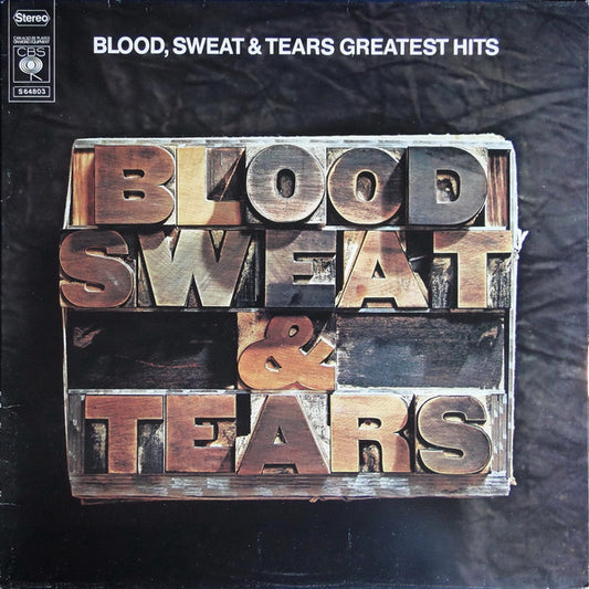 Blood Sweat and Tears - Greatest Hits - LP