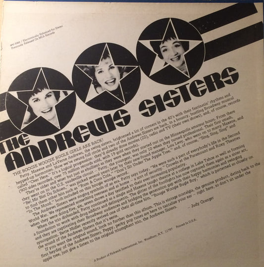 The Andrews Sisters - Sing, Sing, Sing - LP 2