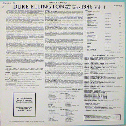 Duke Ellington And His Orchestra - The Uncollected Duke Ellington, Vol. 1, 1946 - LP 2