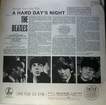 The Beatles - A Hard Day's Night - LP 2
