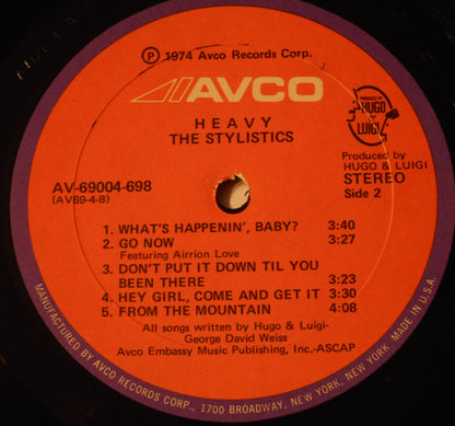 The Stylistics - Heavy - LP 4