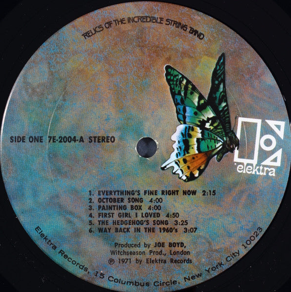 The Incredible String Band - Relics Of The Incredible String Band - Vinyl, LP, Album, Compilation 5