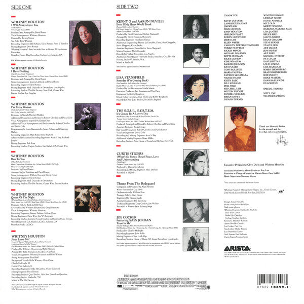 Various - The Bodyguard (Original Soundtrack Album) - LP 2