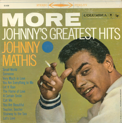 Johnny Mathis - More Johnny's Greatest Hits - LP